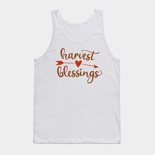 Harvest Blessings Tank Top by Ombre Dreams